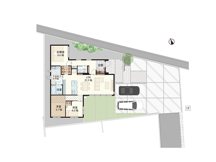 沖３号地：間取り