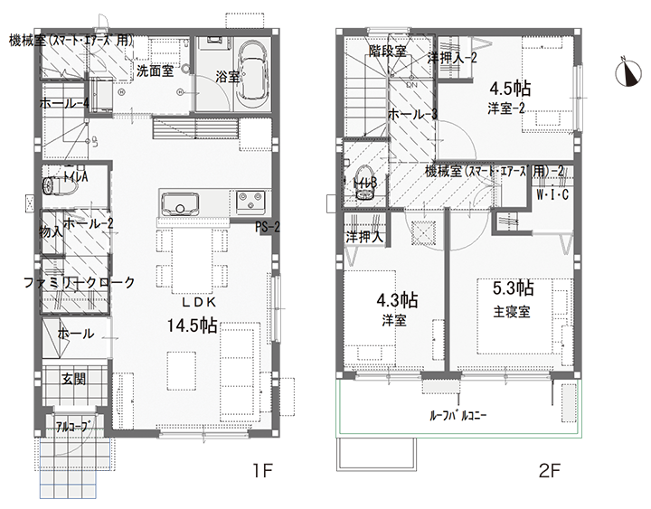 あけぼの町 2号地:間取り