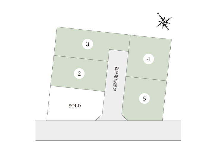 山手町1丁目:区画図