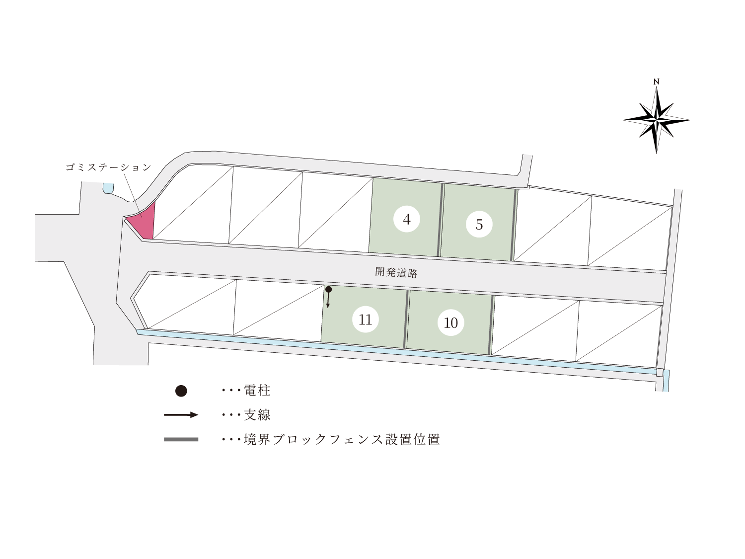 PrimeLifeTerrace藤原：区画図