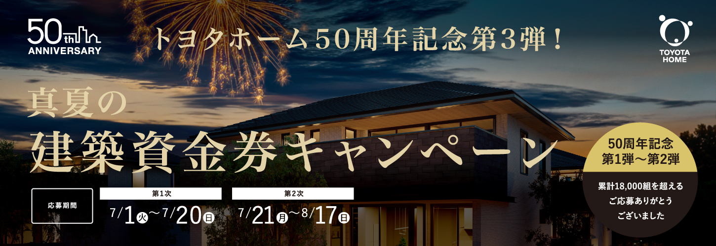 建築資金券キャンペーン